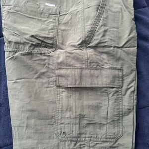 Casual Green Cargo Pants